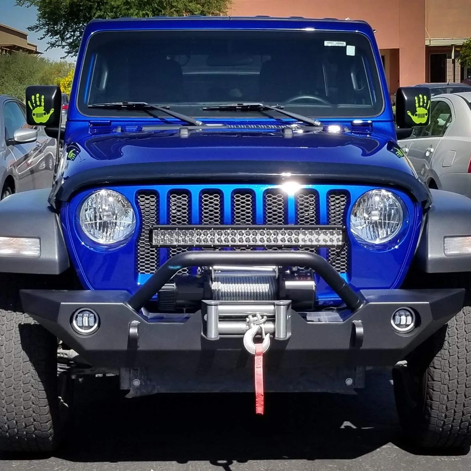 25 Inch 162W Double Row Spot Flood LED Light Bar