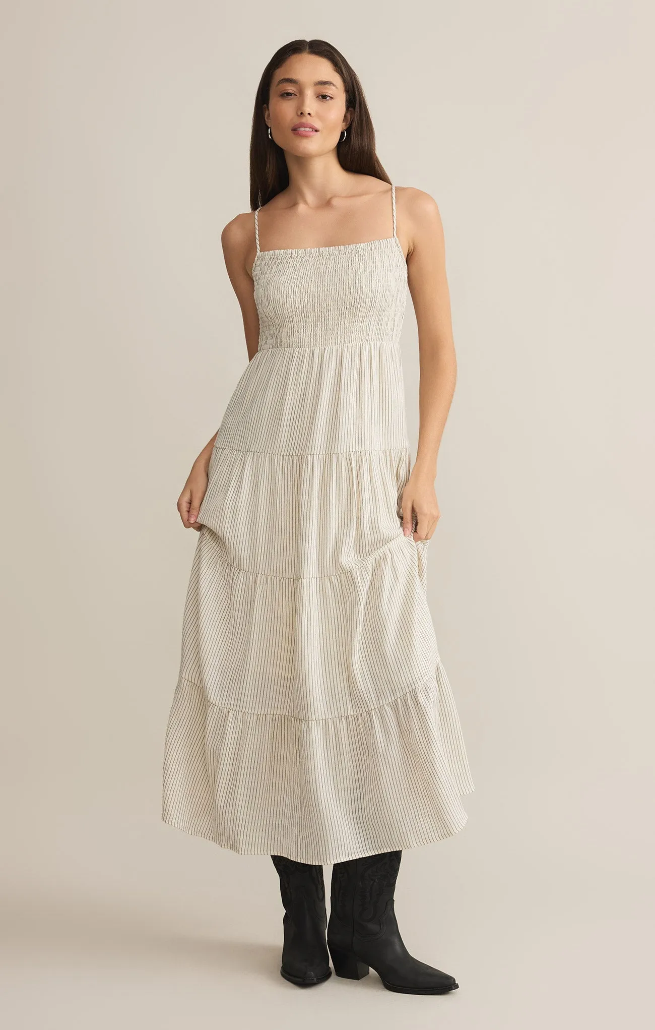 Balos Striped Maxi Dress