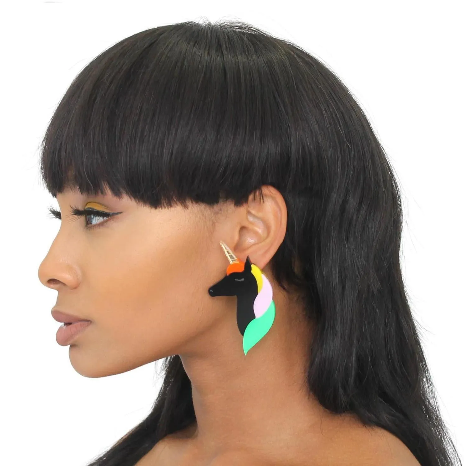 Cool Unicorn Earrings