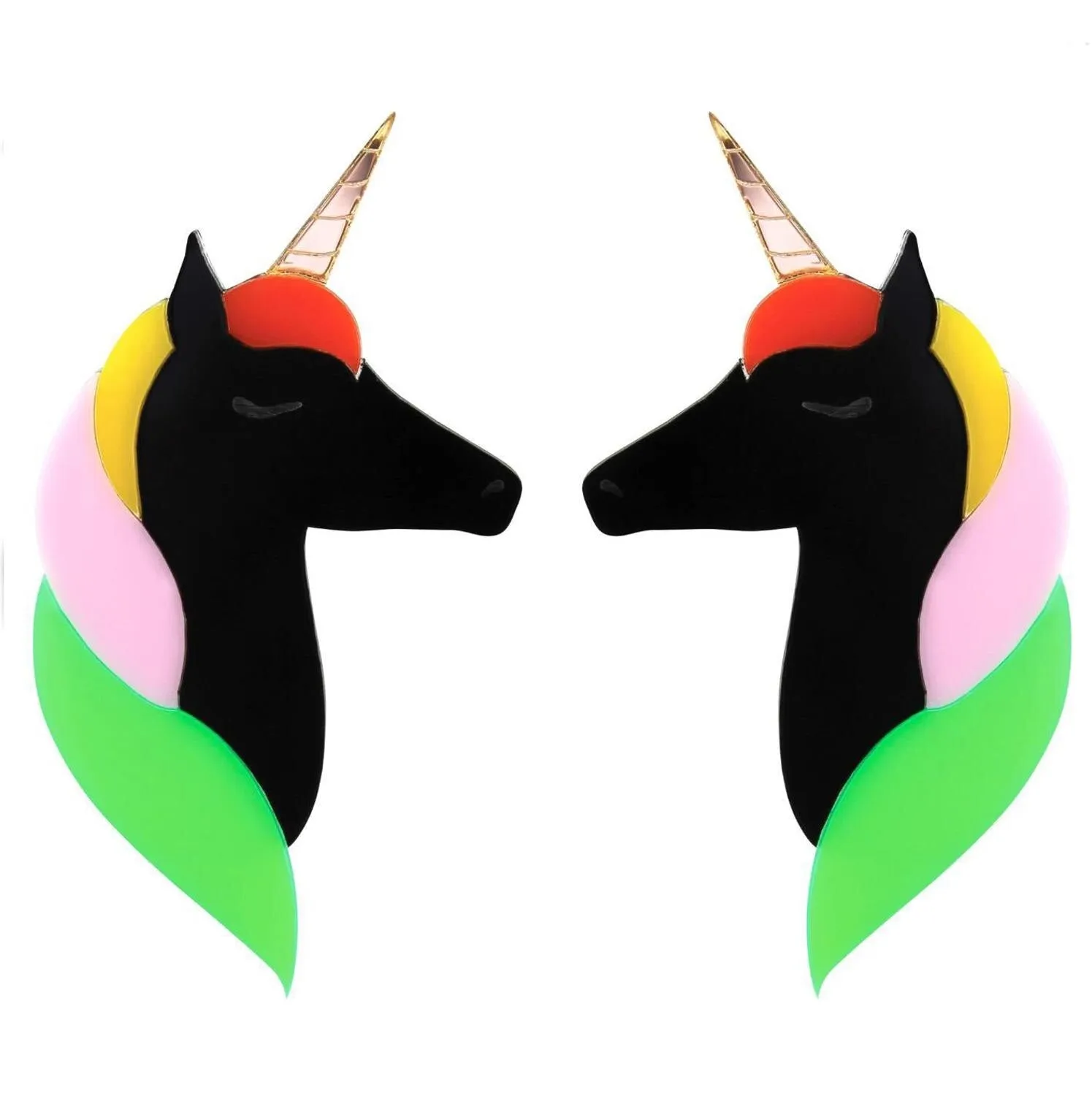 Cool Unicorn Earrings