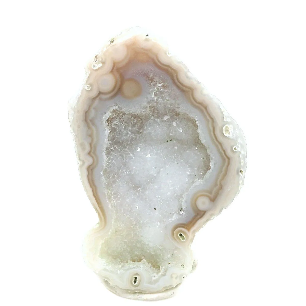 Druzy Agate Geode, 43.630cts