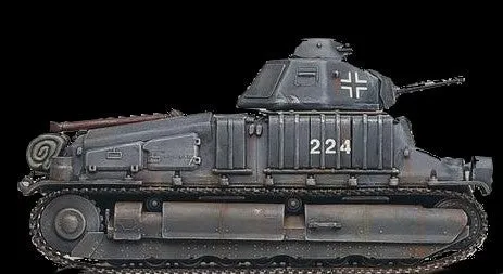 Heller Military 1/35 Somua S35 French Tank Kit
