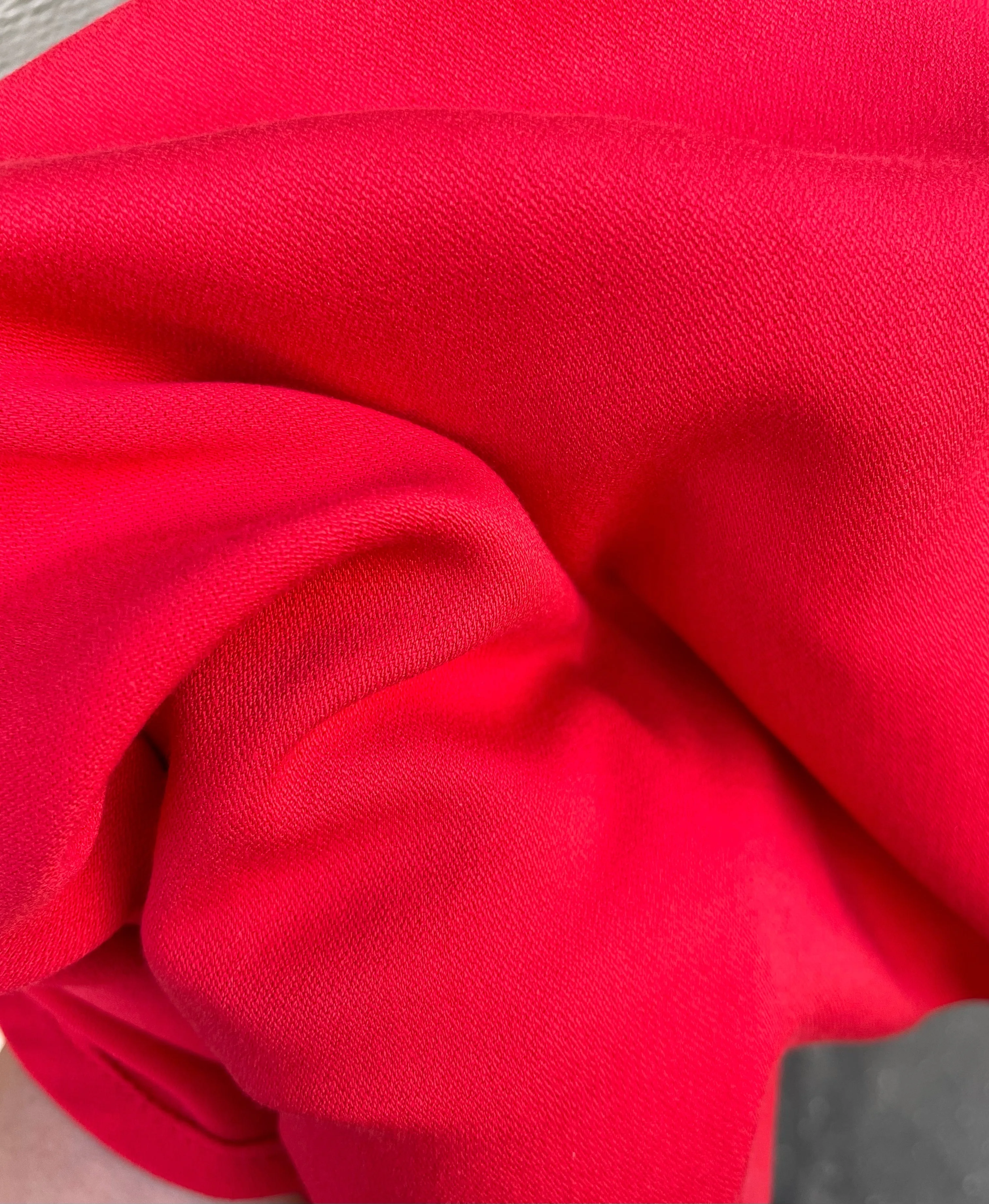 JUNE DRESS VIVID RED
