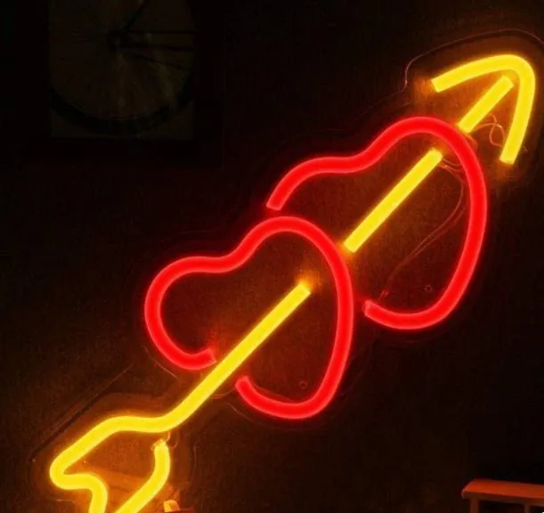 Led Neon Light Indoor And Outdoor Wall Decoration Luminous Advertising Spaceman Planet Pattern