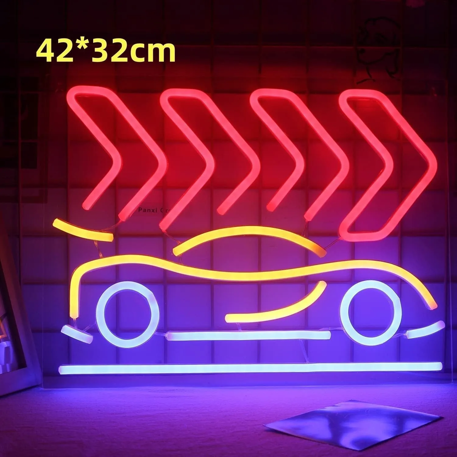 Led Neon Light Indoor And Outdoor Wall Decoration Luminous Advertising Spaceman Planet Pattern
