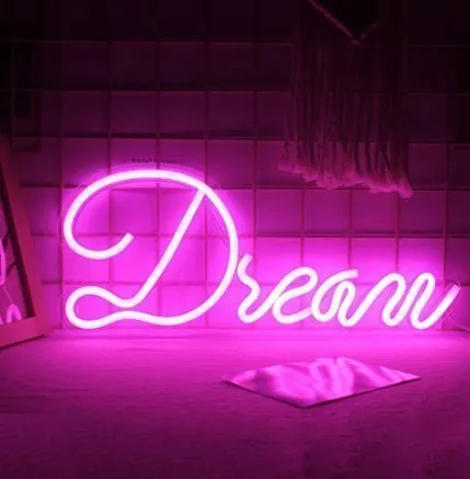 Led Neon Light Indoor And Outdoor Wall Decoration Luminous Advertising Spaceman Planet Pattern