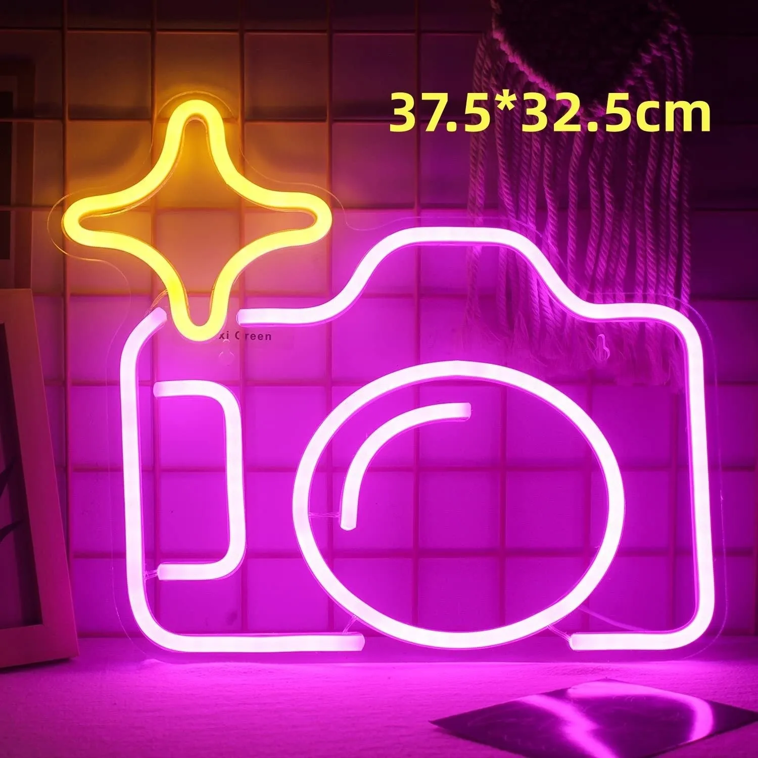 Led Neon Light Indoor And Outdoor Wall Decoration Luminous Advertising Spaceman Planet Pattern