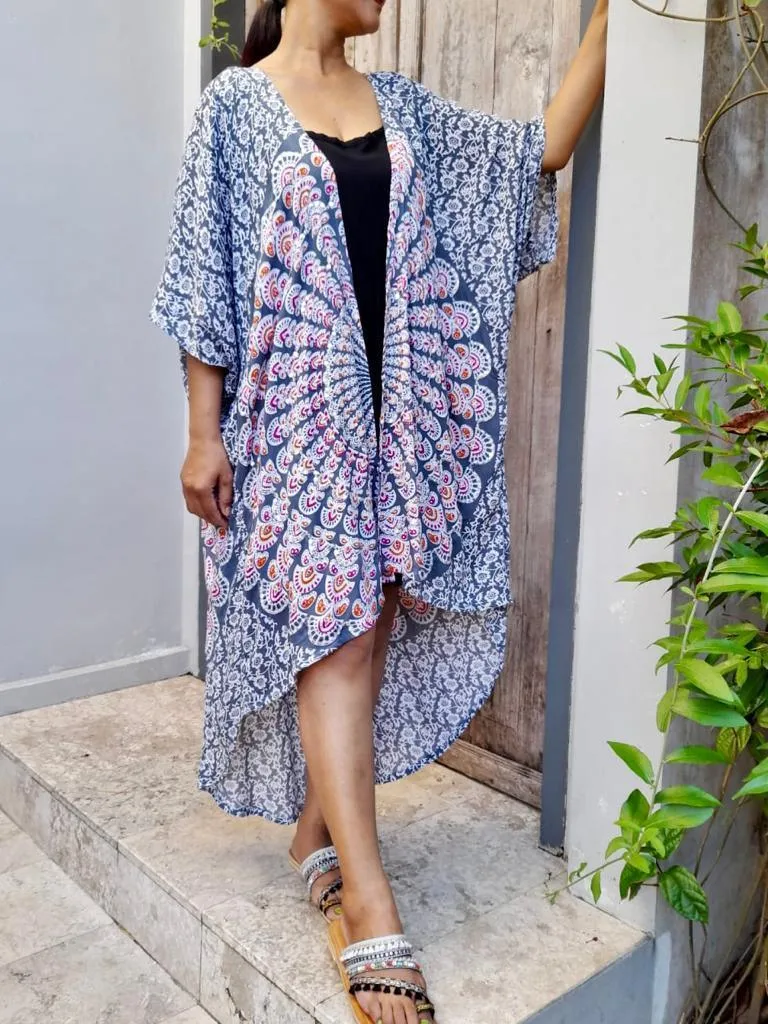 LONG KAFTAN KINOA in NEW Grey