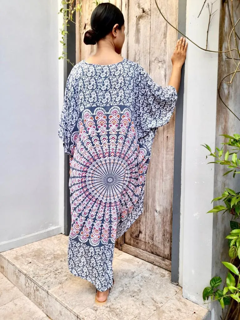 LONG KAFTAN KINOA in NEW Grey